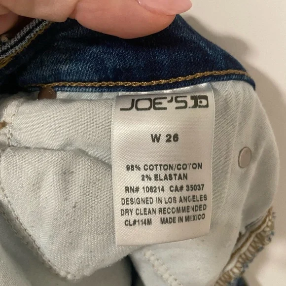 Joes Jeans EUC size 26 denim mini skirt - Picture 2 of 6